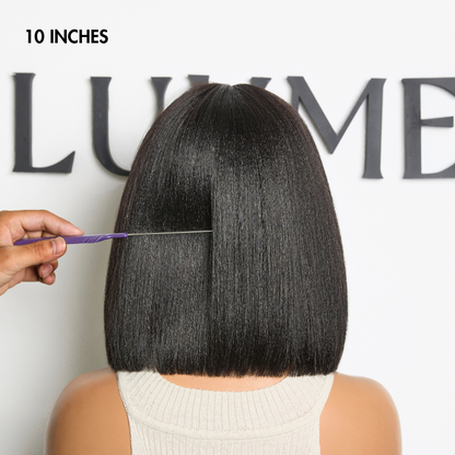 ⚡Last Day 70% OFF - ✨Arockam Straight Hair Topper For Crown Thinning - Natural Coverage at the Crown