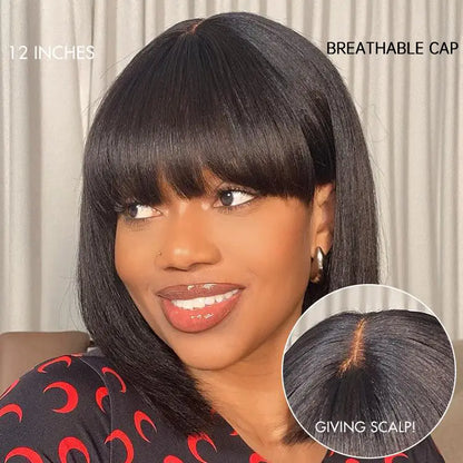 ⚡Last Day 70% OFF - ✨Arockam Straight Hair Topper For Crown Thinning - Natural Coverage at the Crown