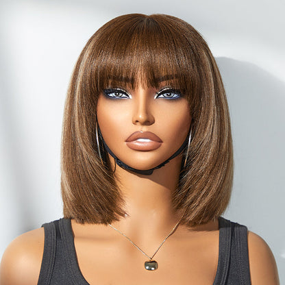 ⚡Last Day 70% OFF - ✨Arockam Straight Hair Topper For Crown Thinning - Natural Coverage at the Crown