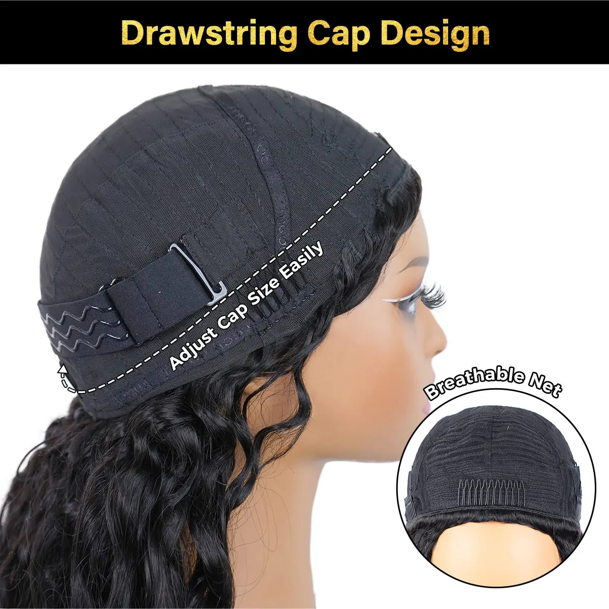 ⚡Final Hours - ✨Arockam™ 3 In 1 Afro Curly Half Wig - No Glue Needed
