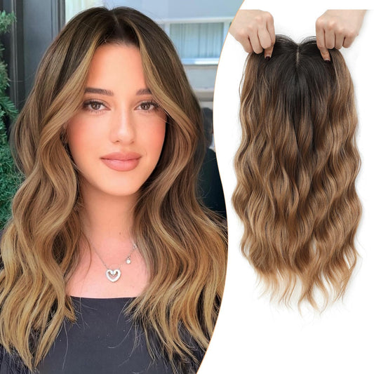 ⚡ Final Hours –⏰2026 New Lightweight & Breathable Wavy Hair Topper